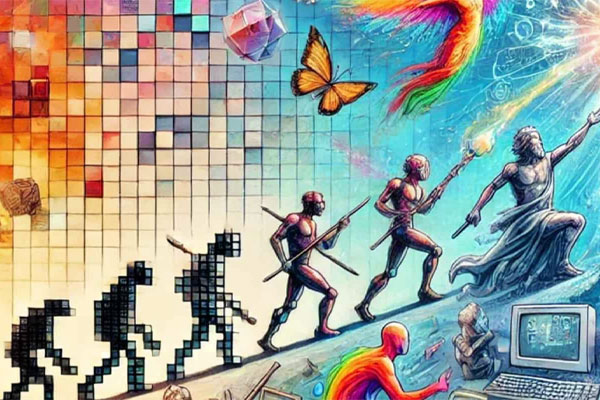 Seni Digital: Dari Coretan Pixel Hingga Imajinasi AI